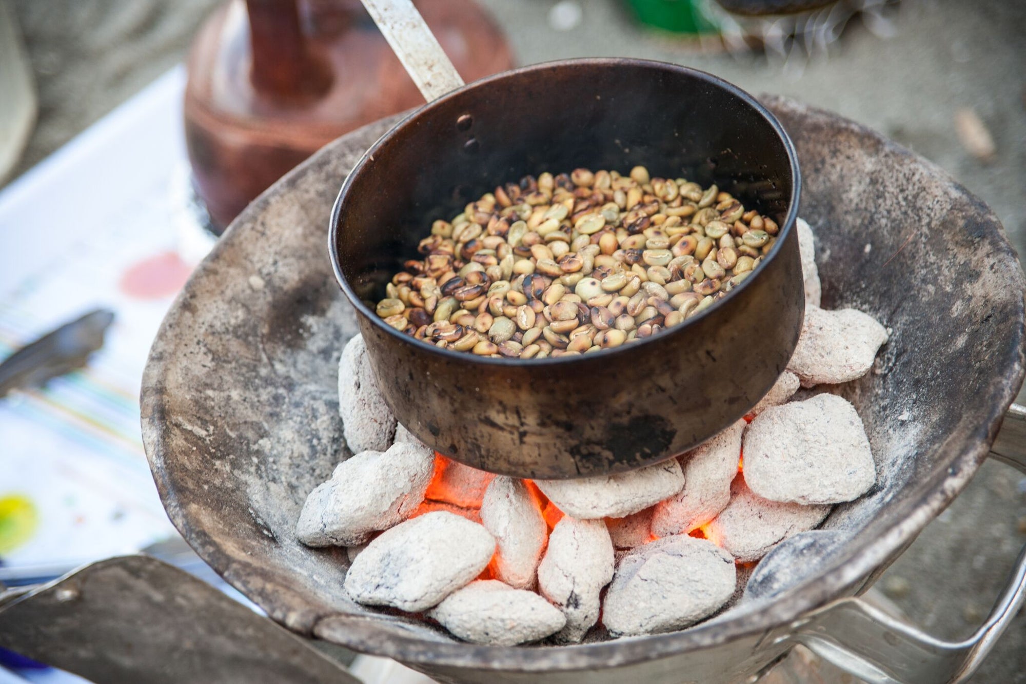 Yirgacheffe unroasted coffee beans